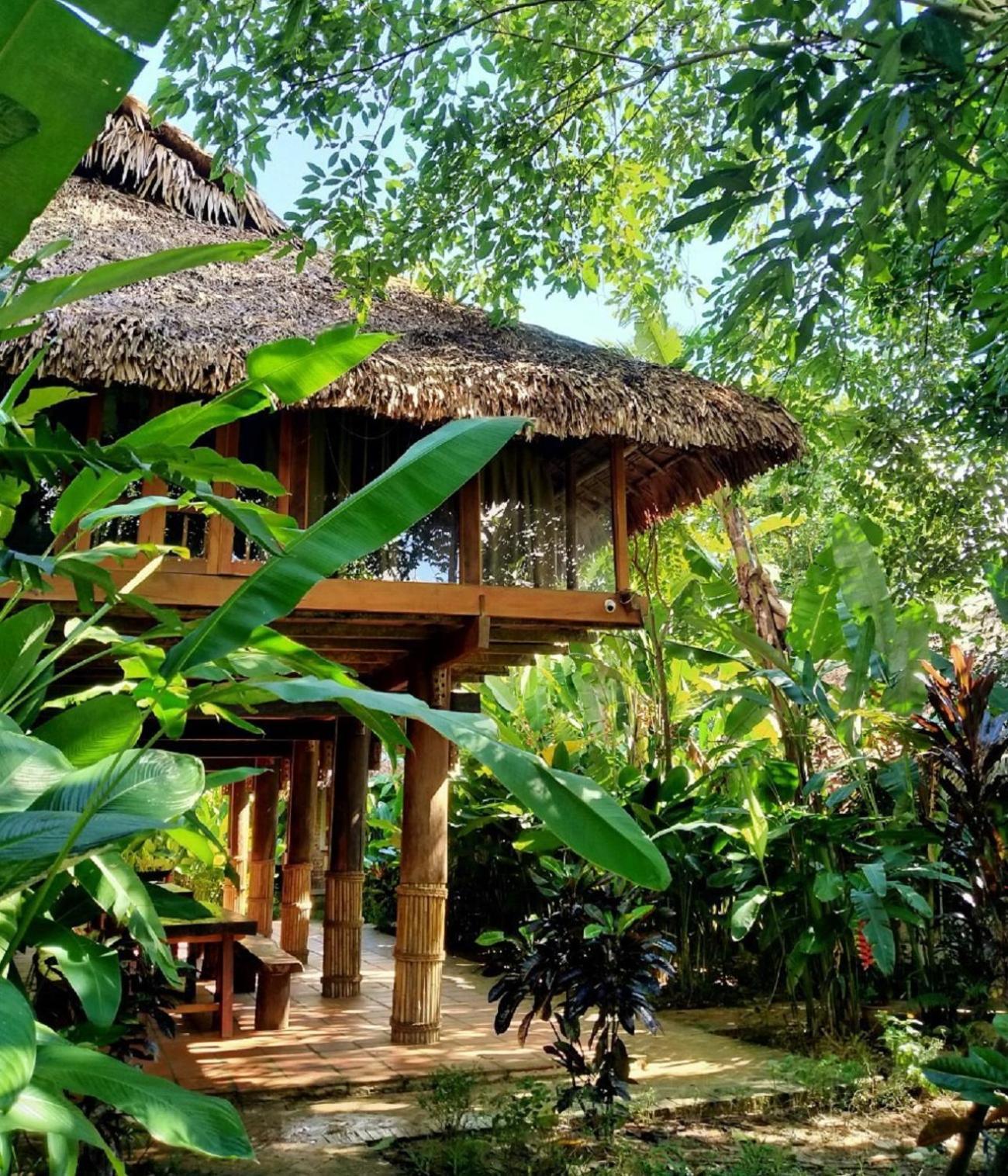 Hotel Pu Luong Boutique Garden Zewnętrze zdjęcie